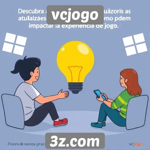 Expectativas de usuários sobre atualizações do vcjogo